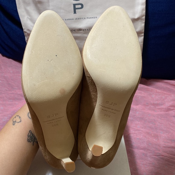 SJP by Sarah Jessica Parker Lady Pump brown suede - Picture 4 of 8